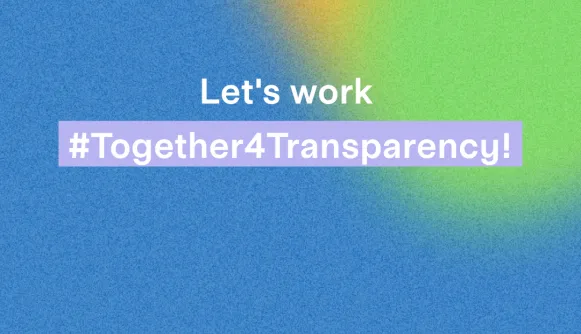 #Together4Transparency 2024 Digital Campaign